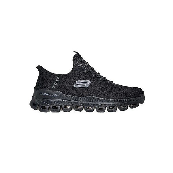 Sapato Skechers Glide-Step Noxus Masculino Preto 9