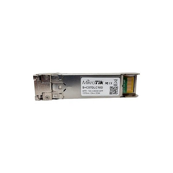 Mikrotik SFP+ CWDM s+C57DLC10D 10G SM 10KM 1570NM LC