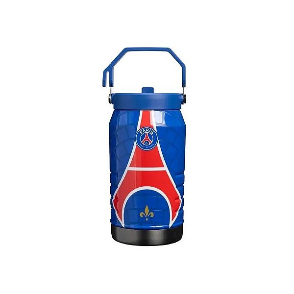 Garrafa Térmica Stanley Iceflow Canudo Flip Paris Saint-Germain de 1.89L - Azul