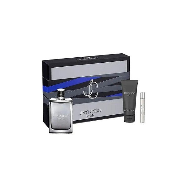 Kit Perfume Jimmy Cho Man Eau de Toilette 3 Peças
