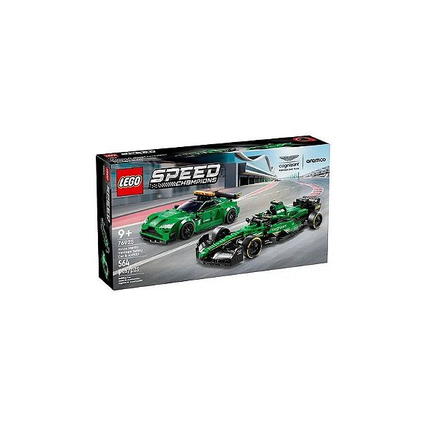 Jogo de Construção Lego Speed Champions Aston Martin Vantage Safety Car & AMR23 76925 564 Peças