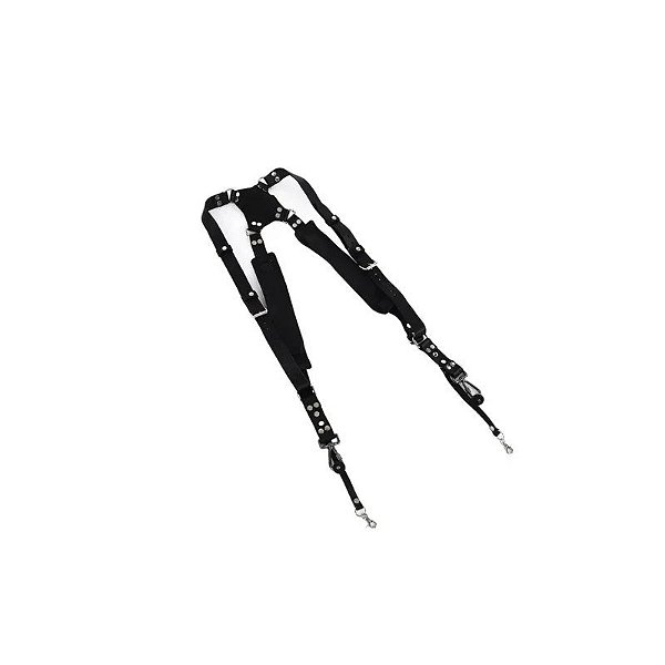 Alça Dupla de Couro Preta YunzII Strap