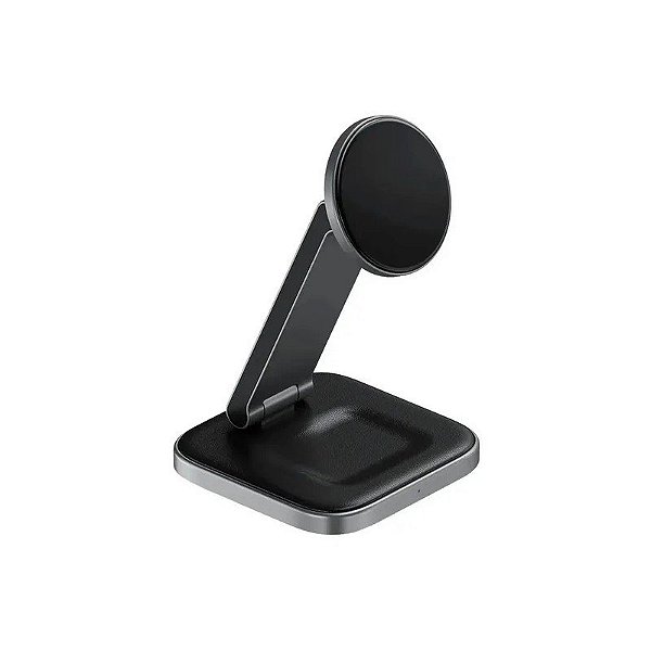 Carregador Satechi ST-Q21FM Sem Fio com Suporte para Carro - Preto
