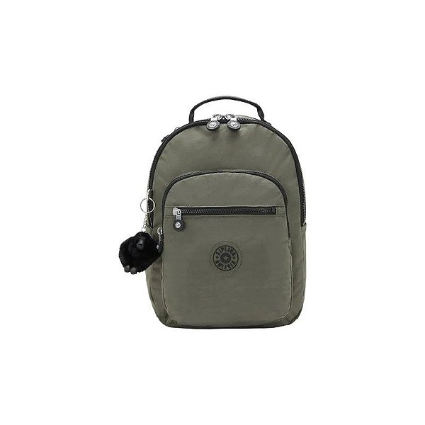 Mochila Kipling Seoul s Green Moss