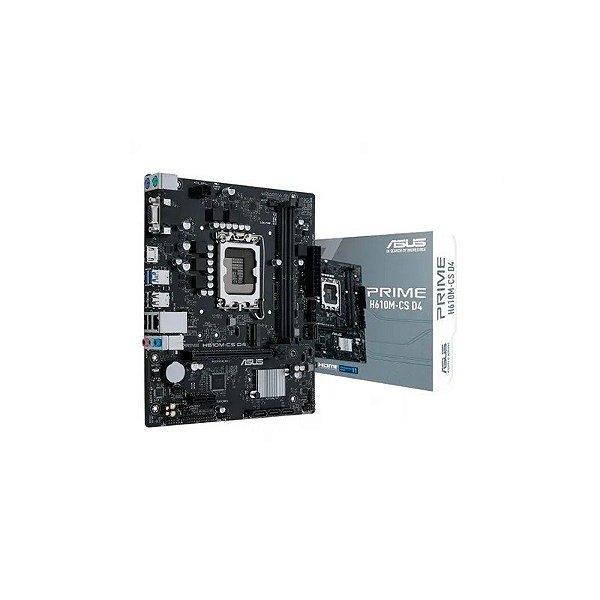 Placa Mãe Asus Prime H610M-CS Socket 1700 VGA DDR4 HDMI