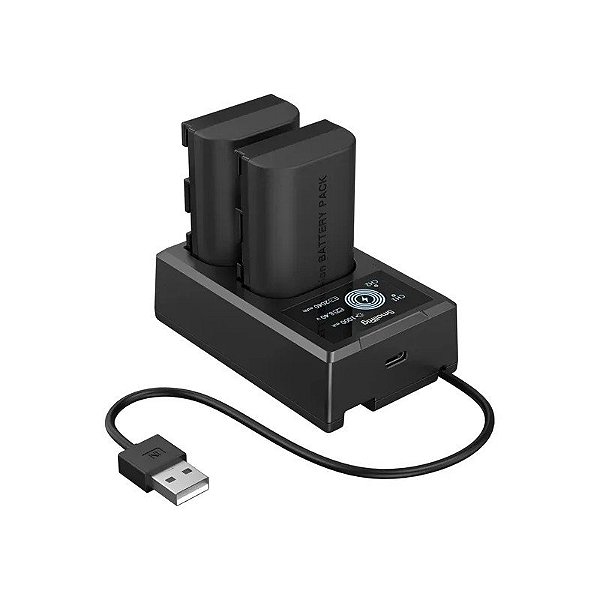 Kit de Carregador de Bateria Smallrig 5409 + 2 Baterias LP-E6P