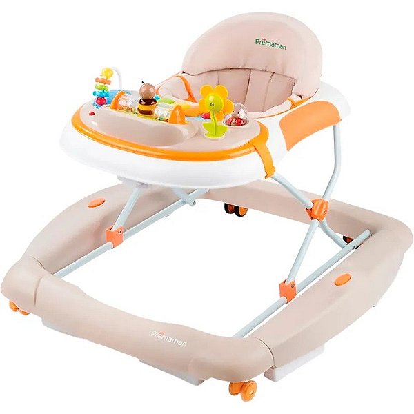 Andador para Bebê Premaman Nature Buddies PEVEVU-CCC-UNQ (3 em 1)