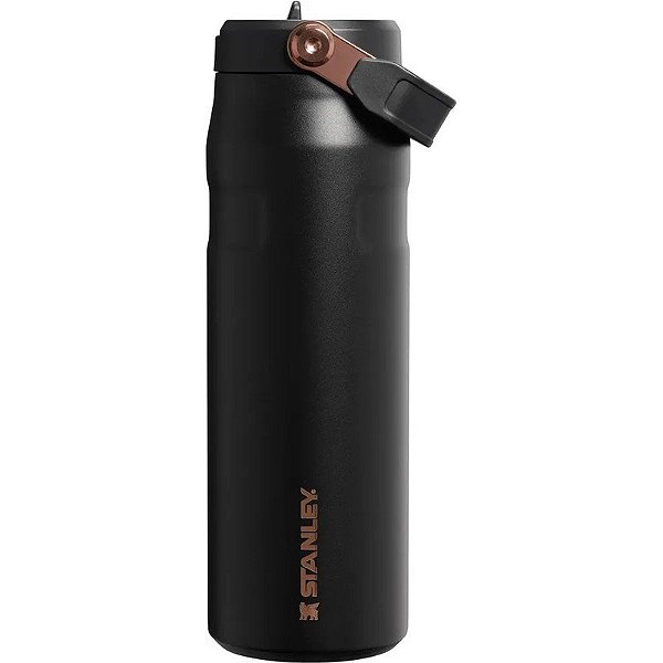 Garrafa Térmica Stanley x Messi The Goat 10-11283-383 (710mL) Preto/Rosa Dourado