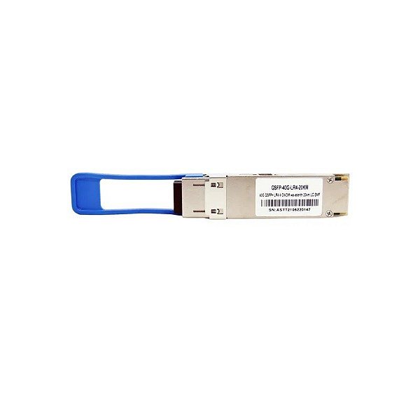 Cabo Óptico F. M QSFP+ 40G 20KM LC Duplex 4 CWDM SMF QSFP-40G-LR4
