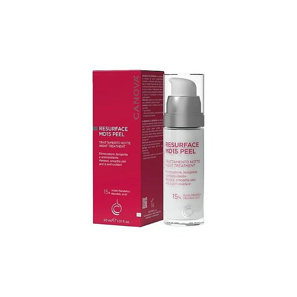 Tratamento Facial Canova Resurface MD15 Peel Noturno 30ML