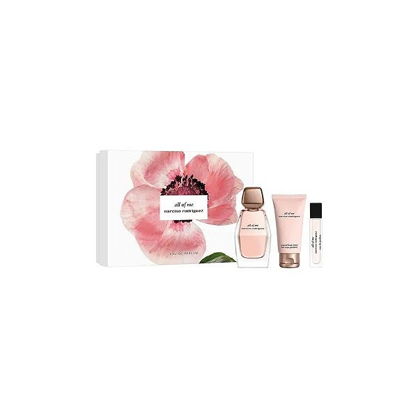 Kit perfume Narciso Rodriguez All Of Me Eau de Parfum 3 peças