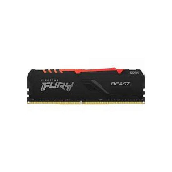 Memória RAM Kingston Fury Beast RGB DDR4 8GB 3200MHZ