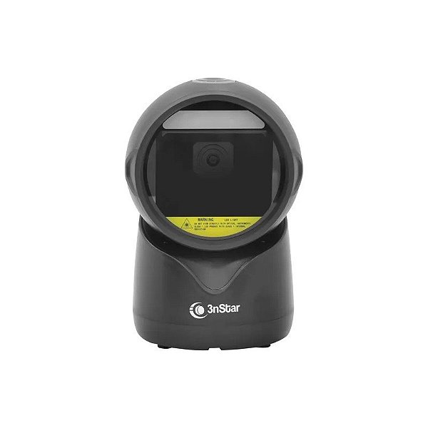 Leitor de Código de Barras 3NSTAR SC504 Scanner 2D USB - Preto