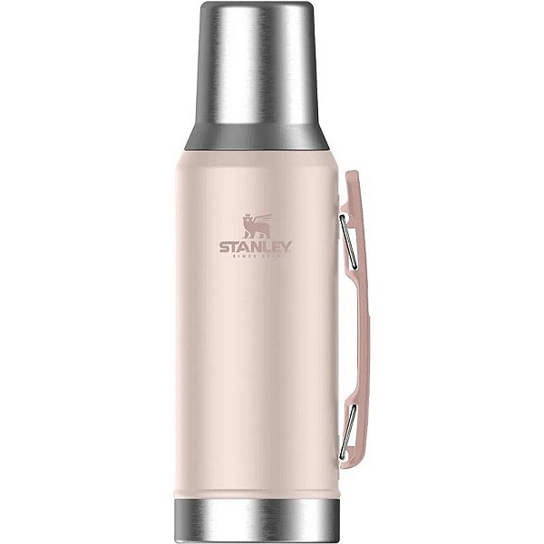 Garrafa Térmica Stanley Mate System Classic 10-10297-018 (1,2L) Rosa Quartzo