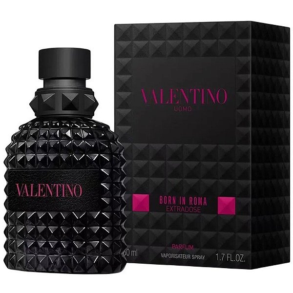 Perfume Valentino Uomo Born In Roma Extradose Parfum 50mL - Masculino