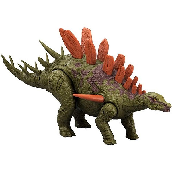 Brinquedo Kentrossauro Rugido Selvagem Jurassic World Chaos Theory Mattel - JCL65