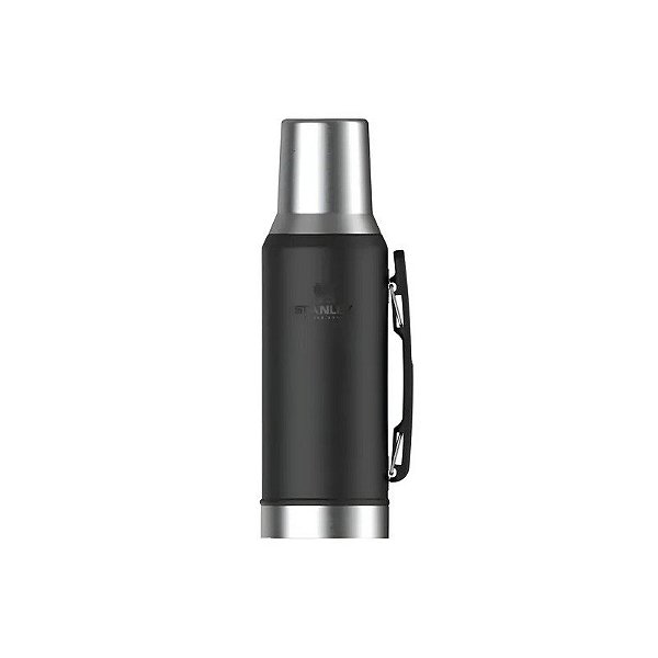 Garrafa Térmica Stanley Inox Preto 1,2L