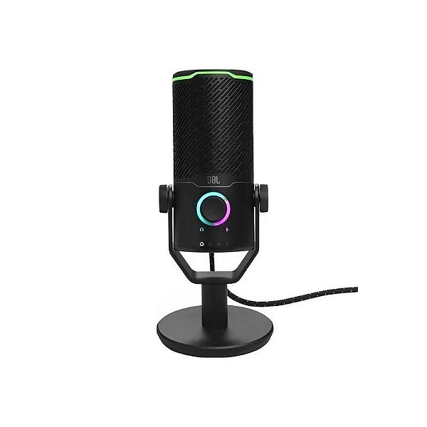 Microfone JBL Quantum Stream Studio Cardióide/Omnidirecional com USB - Preto