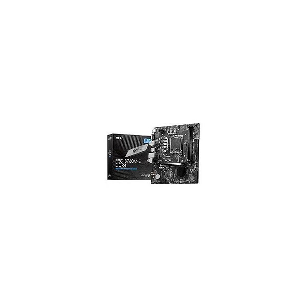 Placa-mãe MSI Pro B760M-e DDR4 Socket LGA 1700 / DDR4
