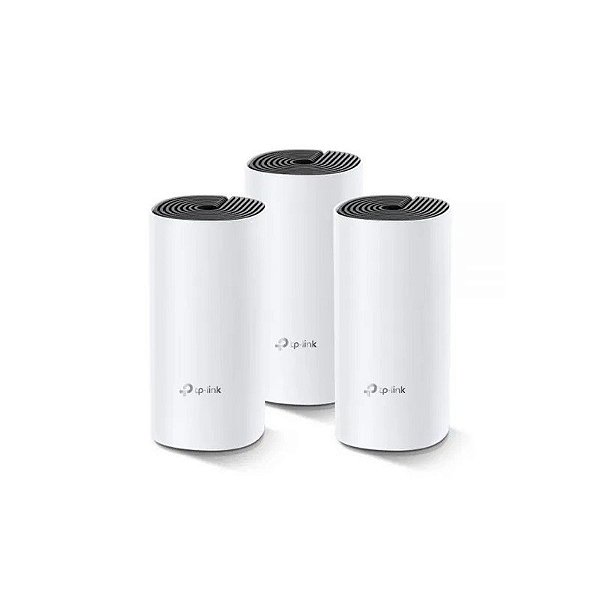 Kit Roteador Mesh TP-Link Deco M4 AC1200 com 3 Unidades