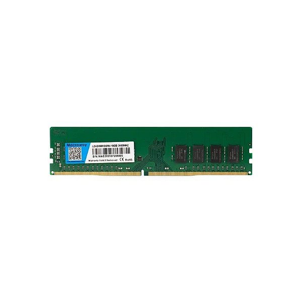 Memória RAM Macroway Lo-DIMM - 16GB - DDR4 - 2400MHZ - para PC