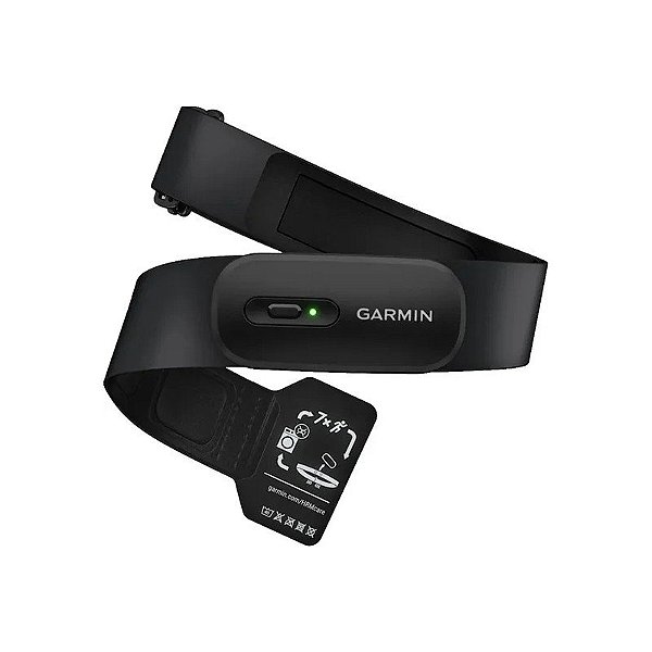 Monitor de Frequência Cardíaca Garming HRM 200 010-13388-01 - Bluetooth - com Alça - M-XL - Preto