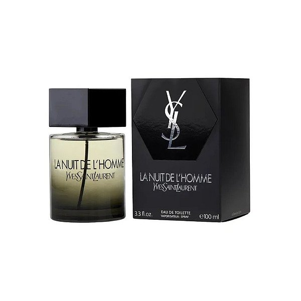 Perfume Yves Saint Laurent La Nuit de L'Homme Eau de Toilette Masculino - 100 ML