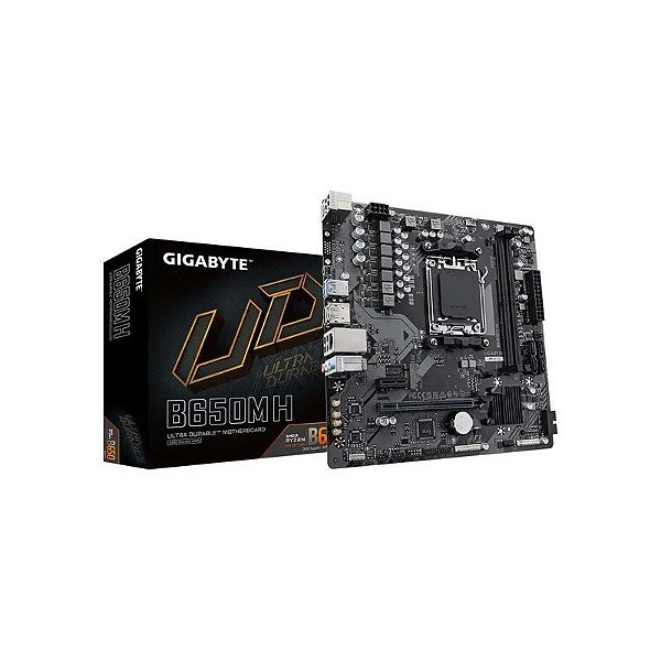 Placa Mãe Gigabyte B650M H AM5 DDR5 Micro ATX