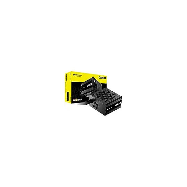 Fonte de Alimentação Corsair CX650M 650W ATX / Semi Modular / Cybenetics Bronze - CP-9020310-BR