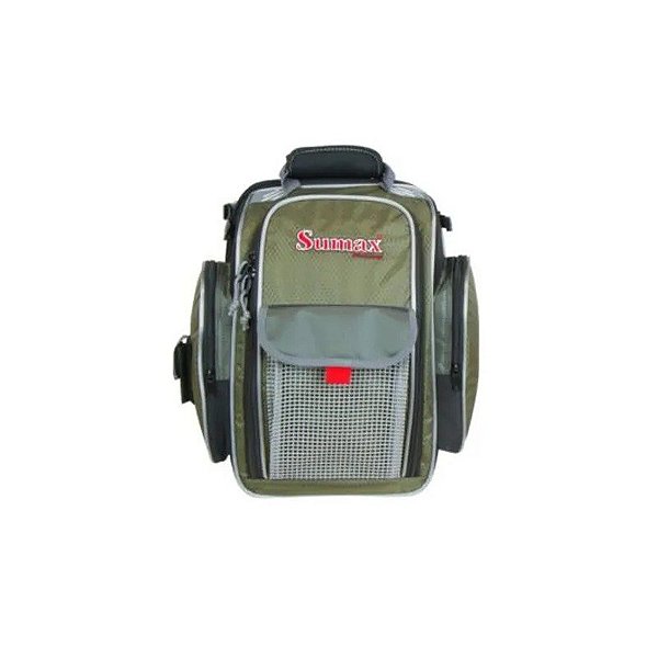 Mochila Verde Sumax SM-1712 para Pesca