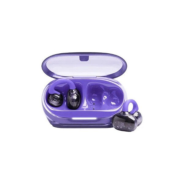 Fone de ouvido JBL Soundgear Clips Roxo