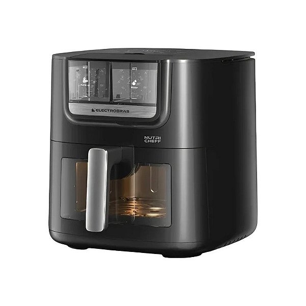 Fritadeira Air Fryer Electrobras Nutri Cheff EBAF-75OW 1800 W 220V - Preto 7,5 L