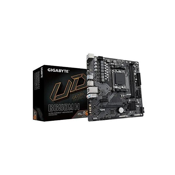 Placa-mãe Gigabyte B650M H DDR5 HDMI/DP/M.2/USB3.2 AM5