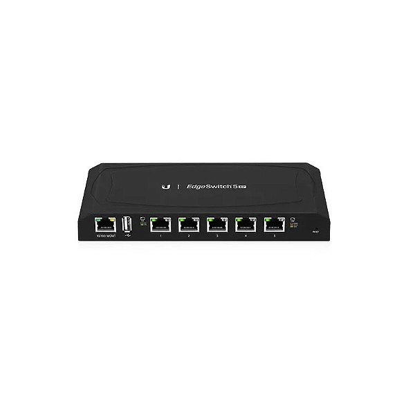 Switch Edge Ui ES-5XP 5 Portas Gigabit Poe 1 USB