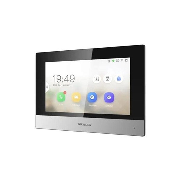 Monitor Touch WiFi Interfone IP Hikvision DS-KH6320-WTDE1