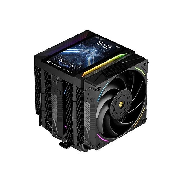 Cooler de CPU Thermalright Peerles Assa. 120 Vision Vision Max Argb Black/TL-K12