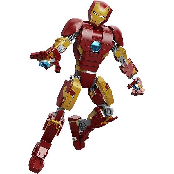 Jogo Lego Marvel A Saga Infinita Homem de Ferro - 76206 (381 peças)