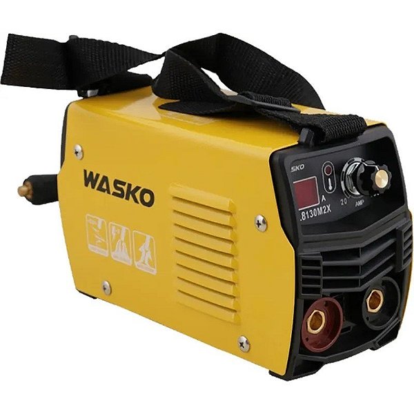 Máquina de solda inversora Wasko 130A - WEL8130M2X 220V-50Hz
