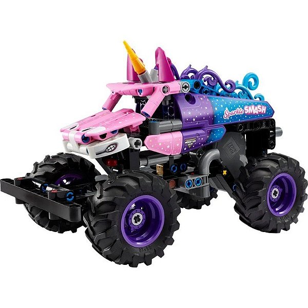 Kit de Construção Lego Technic Monster Jam Sparkle Smash 42220 (243 peças)