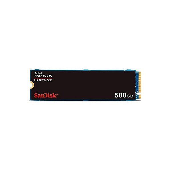 SSD Interno Sandisk M.2 Nvme 500GB Plus Gen 3.0 - SDSSDA3N-500G-G26
