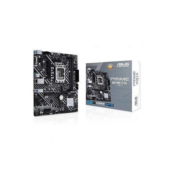 Placa Mãe Intel 1700 Asus H610M-CS Prime DDR5 Micro ATX