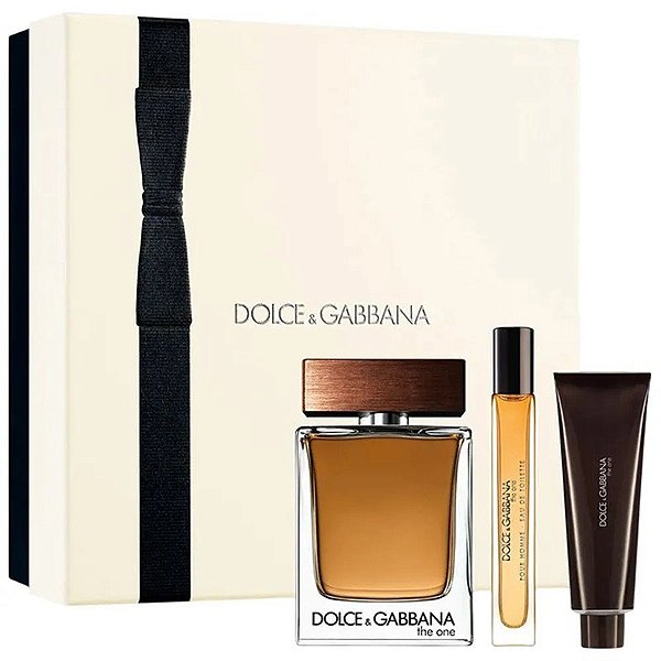 Kit Perfume Dolce&Gabbana The One EDT 100mL+10mL+Sabonete Líquido Corporal 50mL - Masculino
