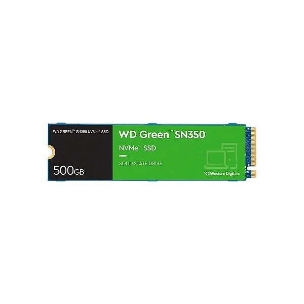 SSD M.2 Western Digital WD Green SN350 NVMe 500 GB WDS500G2G0C