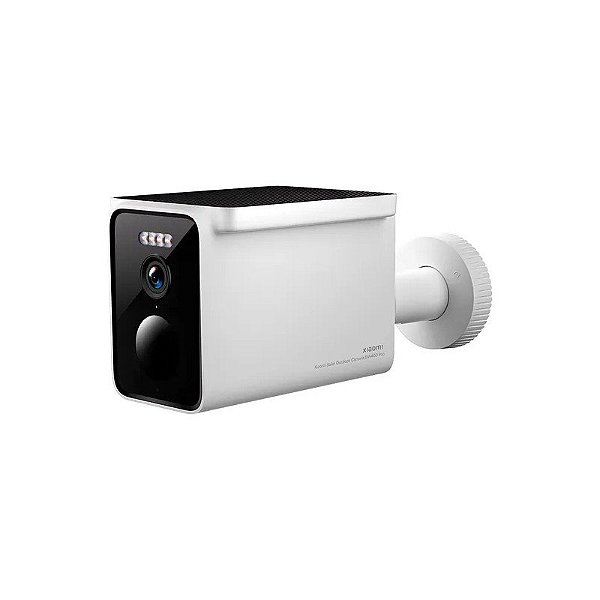 Câmera de Segurança IP Externa Solar Xiaomi Pro BW400 BHR7447GL - 2MM - 4MP 2.5K - Branco