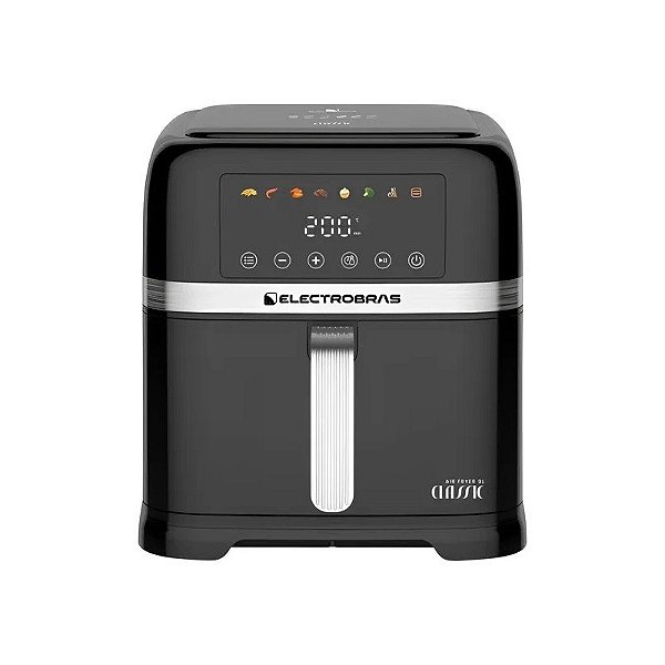 Fritadeira Air Fryer Electrobras Classic EBAF-89D 2200 W 220V - Preto/Prata 9L