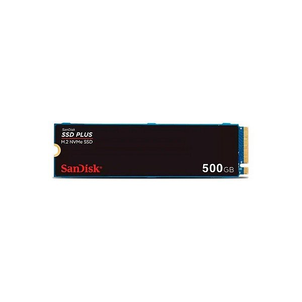 SSD M.2 Sandisk Plus 500GB Nvme PCI-Exp 3.0 - SDSSDA3N-500G-G26