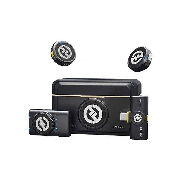 Microfone Hollyland Lark M2 Mini Combo Wireless