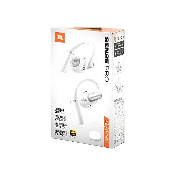 Fone de Ouvido JBL Sense Pro Bluetooth - Branco