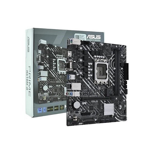 Placa Mãe Intel 1700 Asus H610M-D Prime DDR5 Micro-ATX