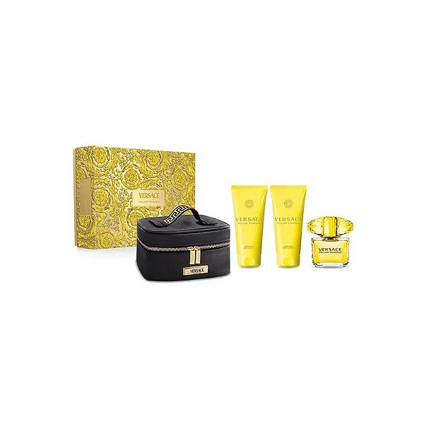 Kit Perfume Feminino Versace Yellow Diamond Edt 90ML